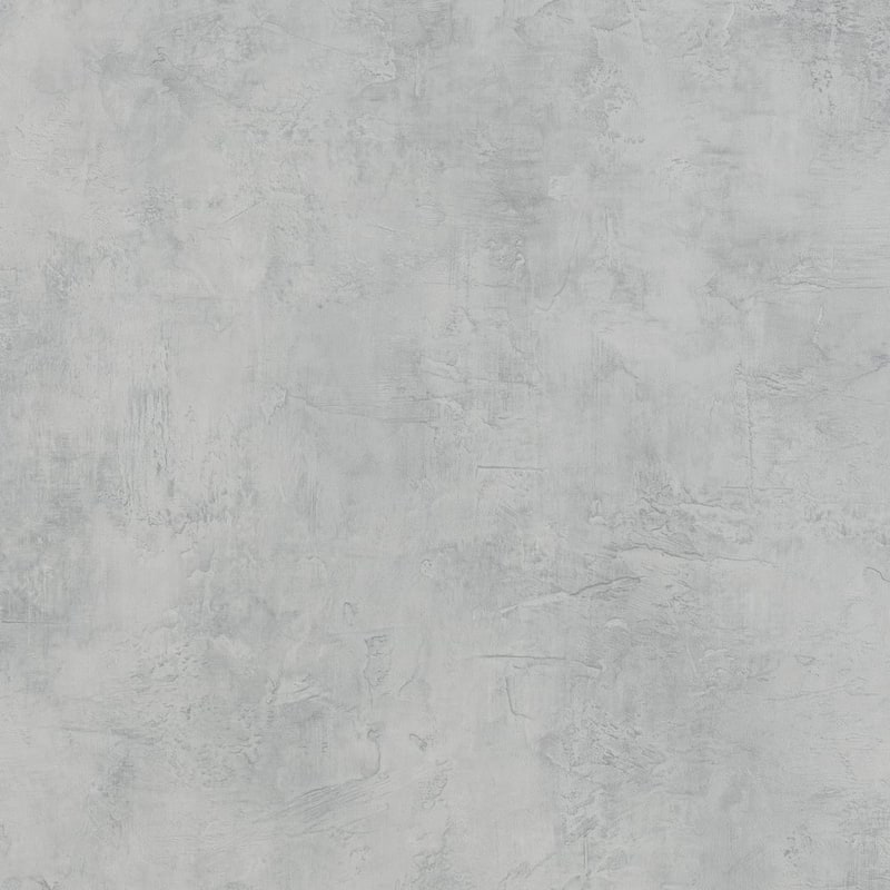 Galerie Wallcoverings The Loft Collection Concrete Effect Matte Finish Vinyl on Non-woven Wallpaper Roll - 33-feet long x 21-inches wide - Silver