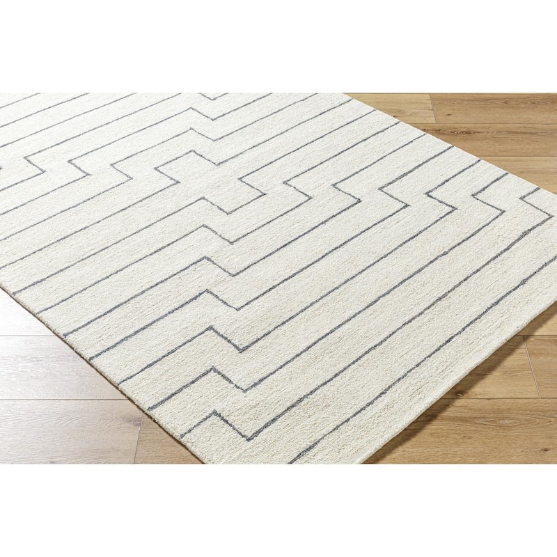 Livabliss Moroccan Bournemouth Stripe Area Rug