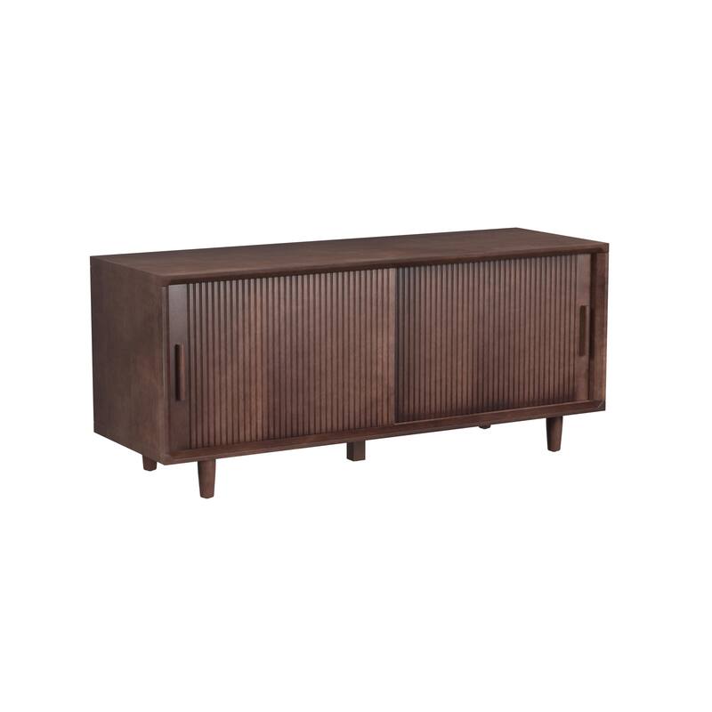 SEI Furniture Parkdell Storage Bench with Sliding Doors