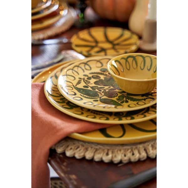 H&H Positano Set van 6 Dinerborden, Steengoed, 26 cm, Stijlvol en Duurzaam Servies, Perfect voor Diner en Feestelijke Gelegenheden H&H Positano Set van 6 Dinerborden, Steengoed, 26 cm, Stijlvol en Duurzaam Servies, Perfect voor Diner en Feestelijke Gelegenheden