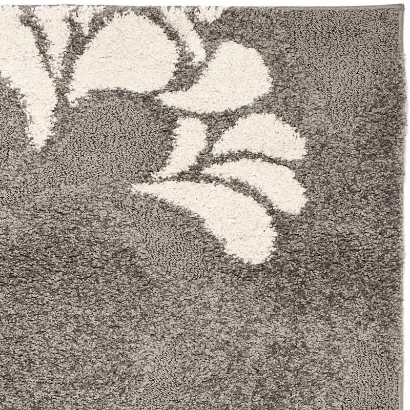 SAFAVIEH Florida Shag Neliha Floral 1.2-inch Thick Rug