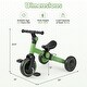 preview thumbnail 13 of 18, Gymax 5-In-1 Toddler Bike Kids Balance Bike w/ Removable Pedals