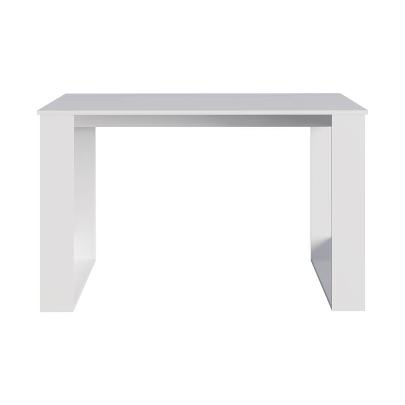 GDFStudio - Amelia Elegant Writing Desk with Ample Workstation and Sturdy Legs