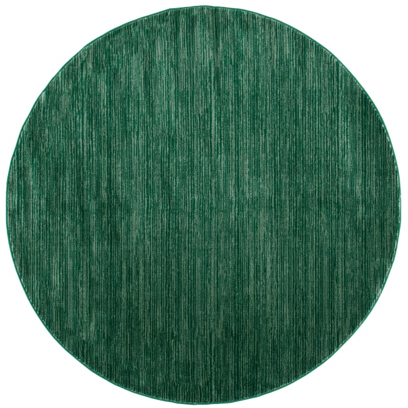 SAFAVIEH Vision Sunanda Modern Ombre Tonal Rug - 10' Round - Dark Green