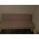 Abbyson Carson Mid Century Fabric Tufted Convertible Futon Sleeper Sofa