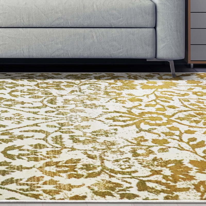 Superior Pendleton Traditional Floral Indoor Runner or Area Rug
