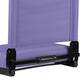 2 Pack 500 lb. Rated Lightweight Stadium Chair-Handle-Padded Seat