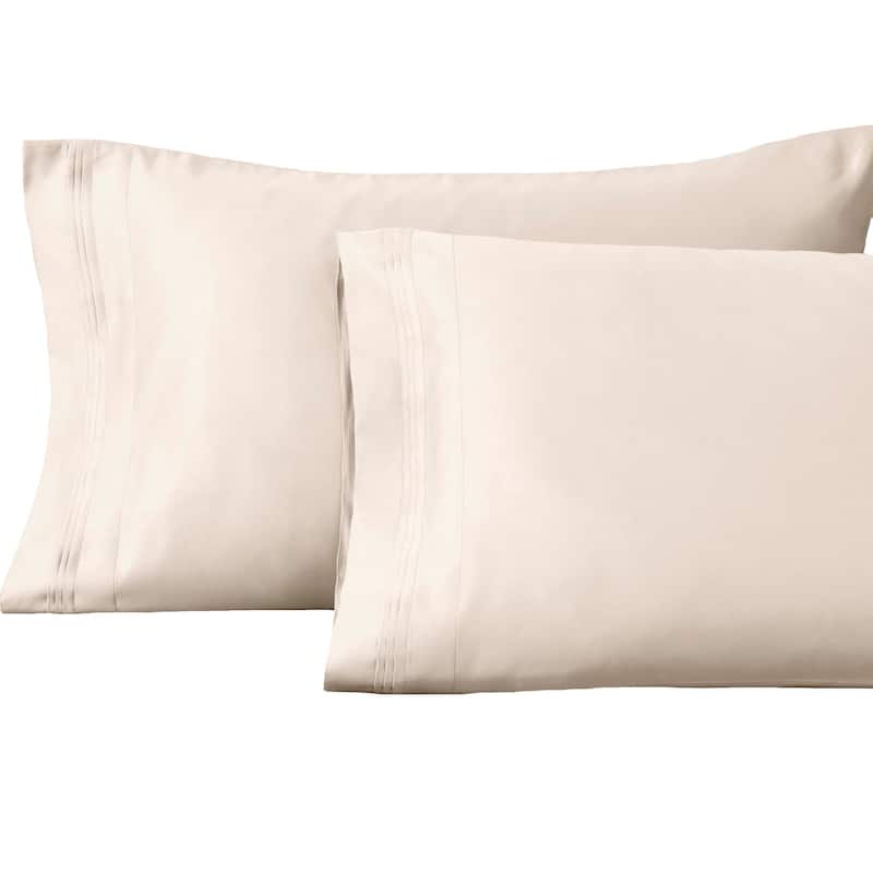 Superior Egyptian Cotton 1500 Thread Count Pillowcase - (Set of 2)