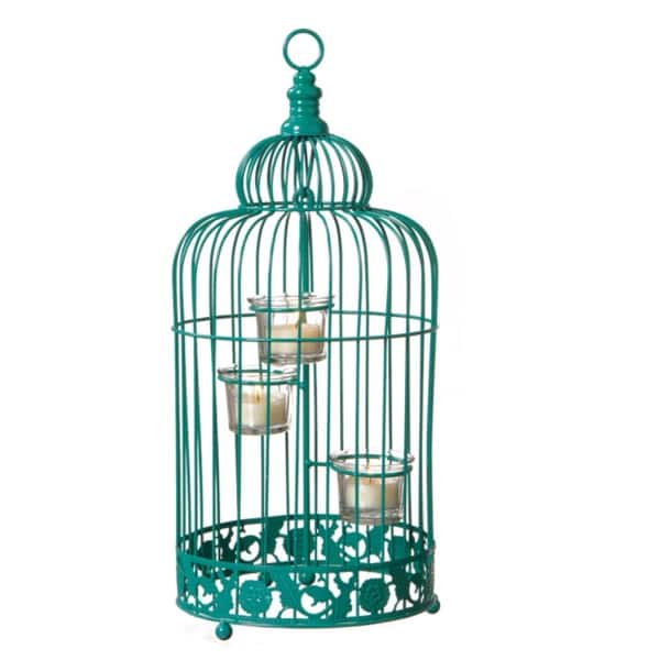 Shop 17 Fancy Fair Contemporary Style Turquoise Green Birdcage