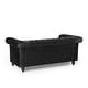 preview thumbnail 27 of 42, Brinkhaven Contemporary Button Tufted Loveseat with Nailhead Trim by Christopher Knight Home