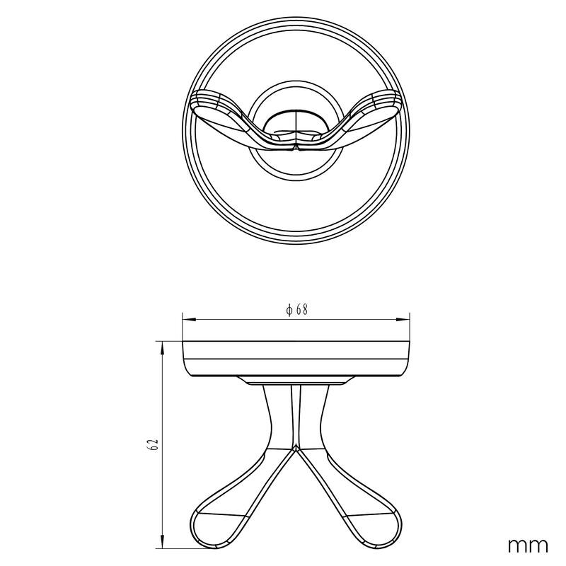 Design House San Martin Transitional Double Robe Bathroom Hook