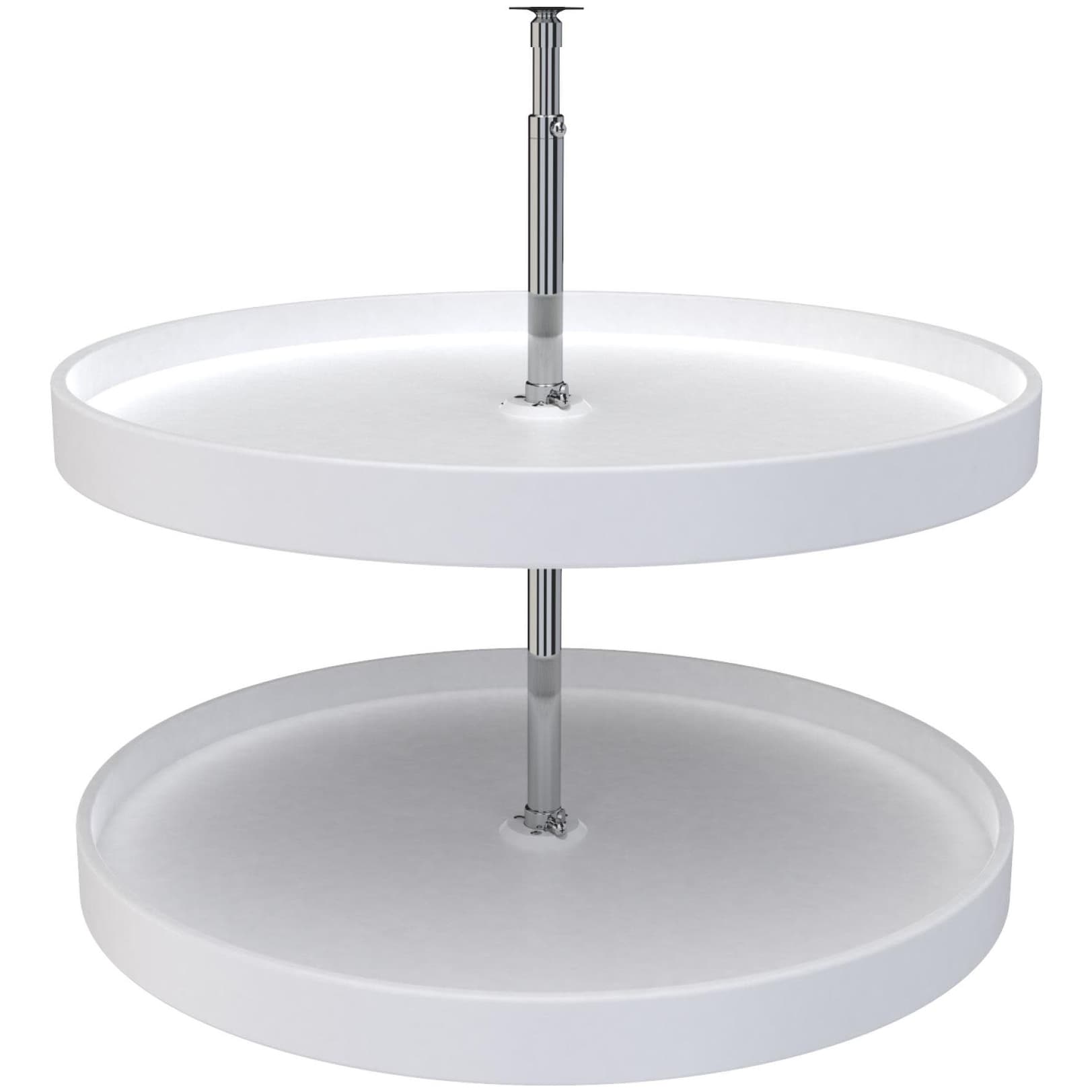 Rev-A-Shelf 6012 Series 28 Inch Full Circle 2 Shelf Lazy Susan