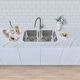 preview thumbnail 12 of 12, STYLISH Jaspel Dual Mount 31.25" Double-Bowl Kitchen Sink - 31.25" x 18" x 9"