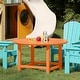 preview thumbnail 55 of 180, Polytrends Laguna Kids Outdoor 38" Round Poly Dining Table for Children