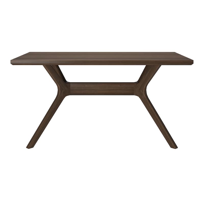 Plank and Beam Verso Cross Leg Rectangular Dining Table - 60"