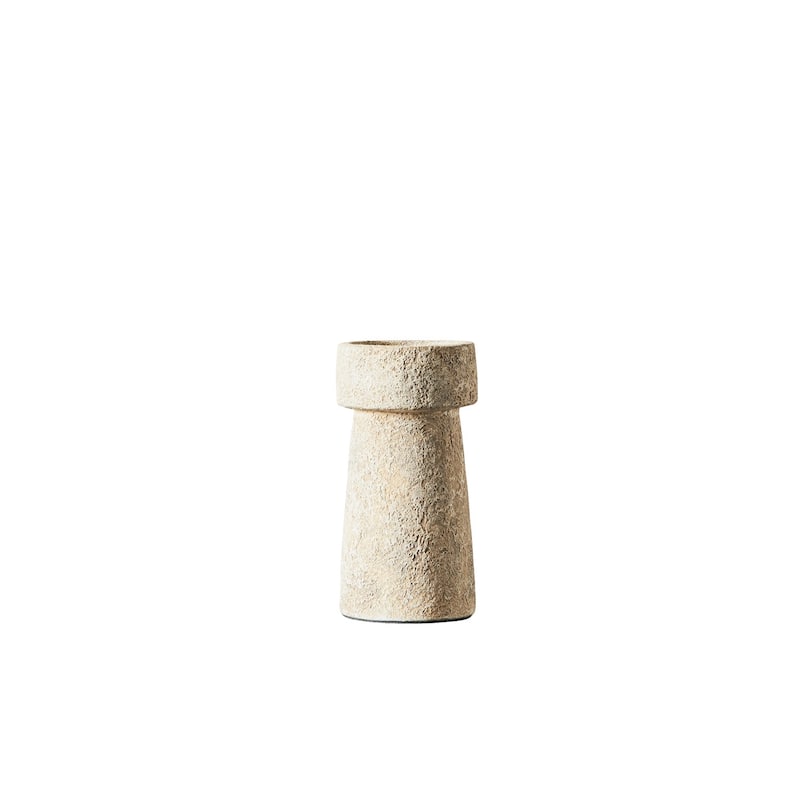 Candle holder Eris S - Rustic sand- ND - Rustic sand