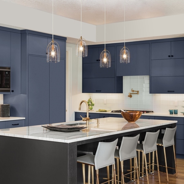 Black bar store pendant light