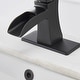 preview thumbnail 48 of 47, Vibrantbath Vessel Sink Faucet Waterfall with Pop Up Drain