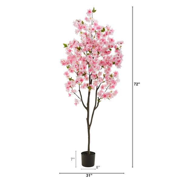 6' Cherry Blossom Artificial Tree Bed Bath & Beyond 35287922