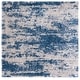 preview thumbnail 8 of 43, SAFAVIEH Berber Shag Leana Modern 1.2-inch Thick Rug 3'3" Square - Beige/Blue - Square