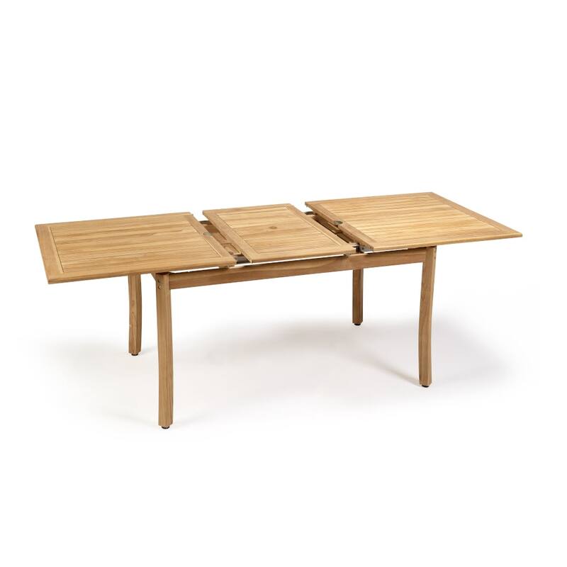 Santorini Grade A Teak 9pc Patio Dining Set