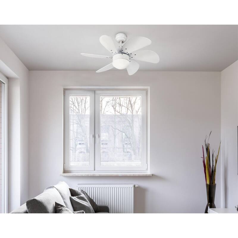 Bellevue Quixote 30" 6 Blade LED Ceiling Fan