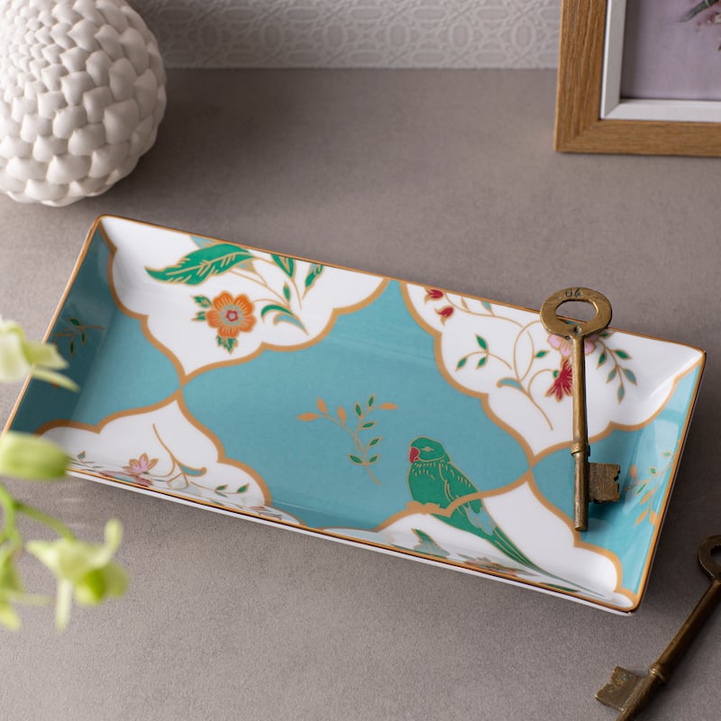 Noritake Lodi's Morning Rectangular Tray 9.75" x 5"