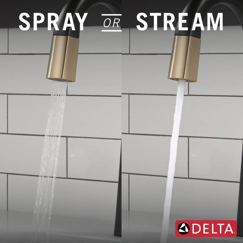 Delta 9991-PR-DST Monrovia 1.8 GPM Single Hole Pull Down Bar/Prep