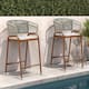 Option Teak-Hight stool