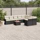 Option Black and cream with table