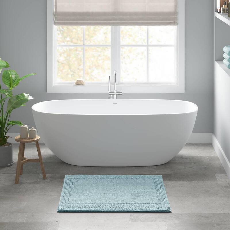 Cotton Tufted 3000 GSM Reversible Bath Rug
