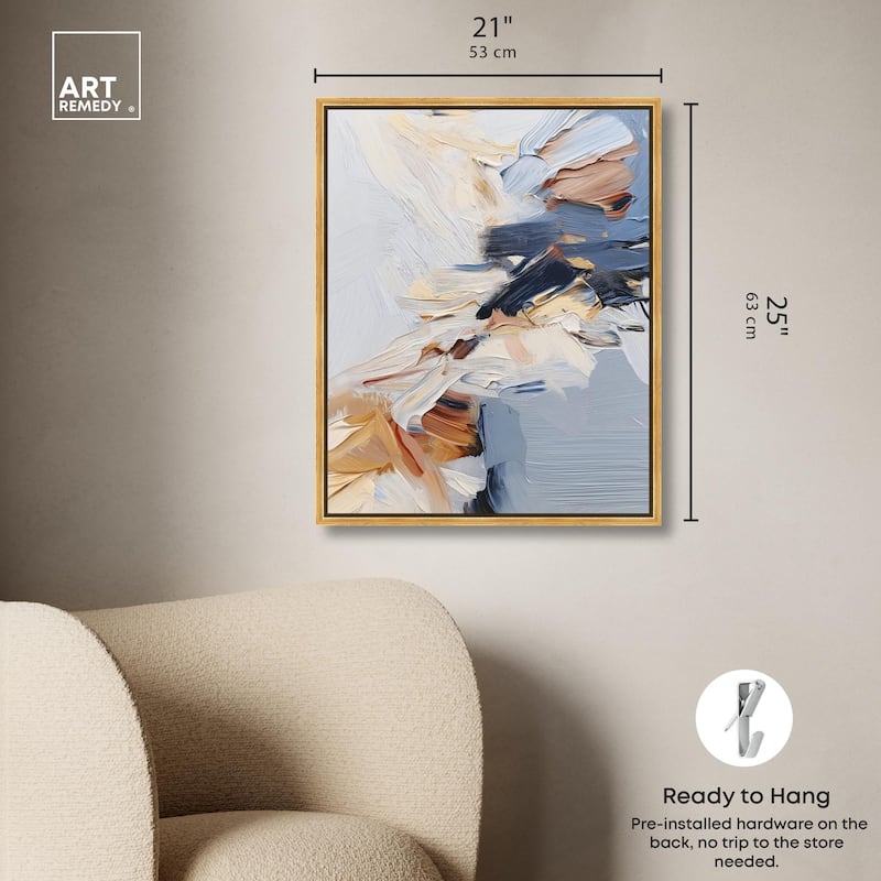 A Symphony in White II Canvas by Art Remedy