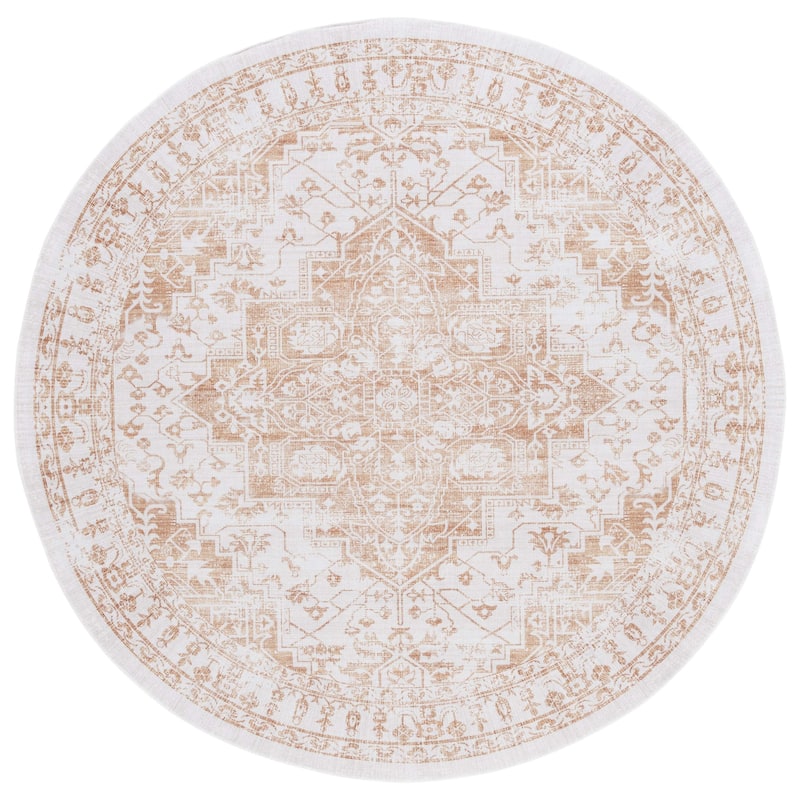 SAFAVIEH Arizona Dariya Machine Washable Slip Resistant Vintage Oriental