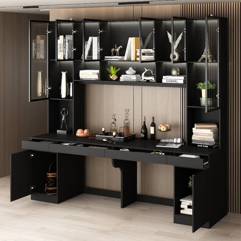 Alloy Frame Workstation Elegance Meets Durability Large Computer Desk