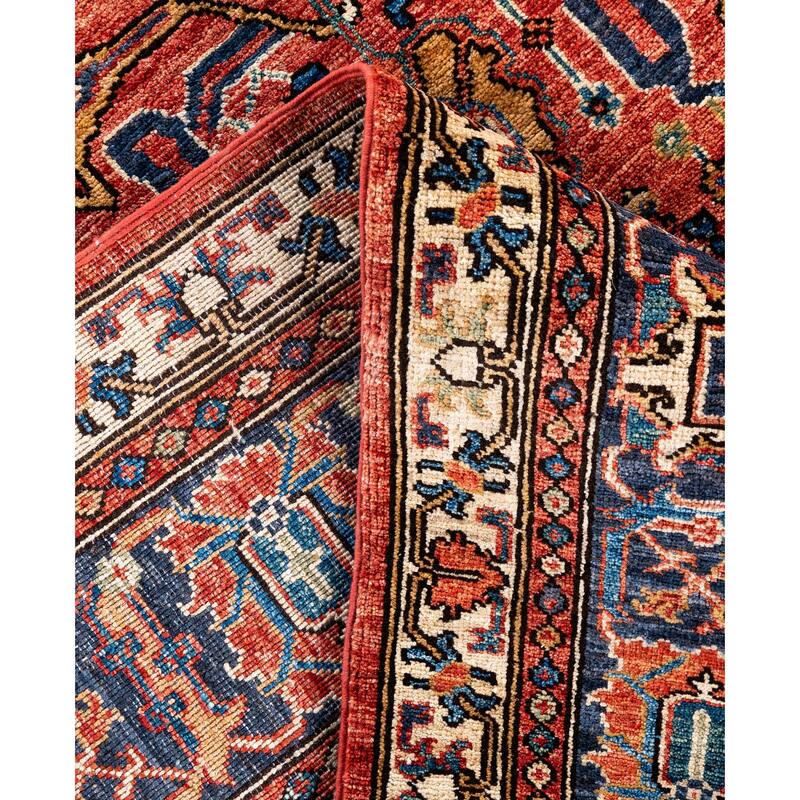 Serapi One-of-a-Kind Hand-Knotted Area Rug - Red - 8' 3" x 10' 0"