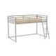 preview thumbnail 9 of 20, Little Seeds Monarch Hill Haven Twin Size Metal Junior Loft Bed