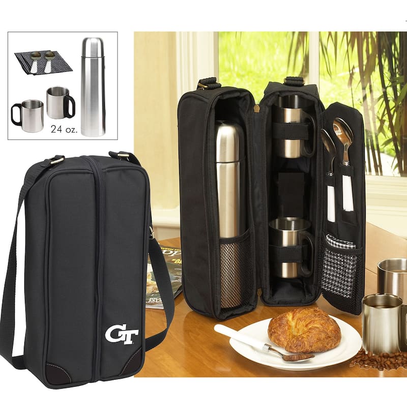 NCAA Georgia Tech Yellow Jackets 2-Person Travel Coffee Tote