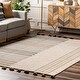preview thumbnail 18 of 17, Nuloom Karlene Modern Striped Wool Tasseled Area Rug