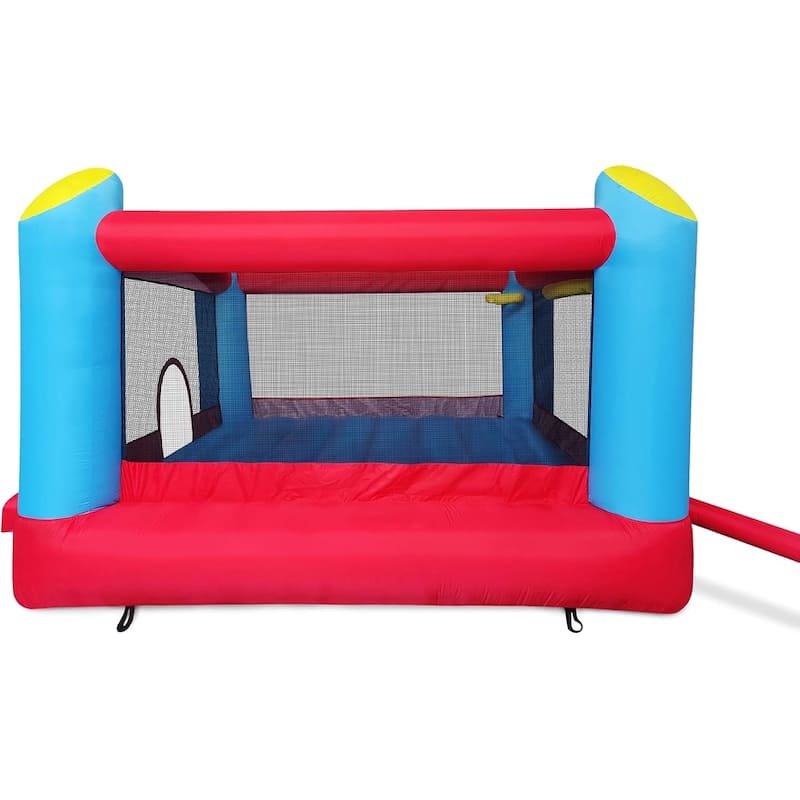 Funormous Enormous Giant Bounce House for Kids, Indoor Outdoor Inflatable Huge Bouncy Castle with Double Basketball Hoops