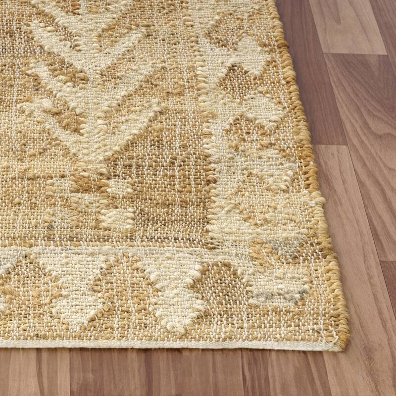 Sevita Brown/Ivory Medallion Indoor Area Rug