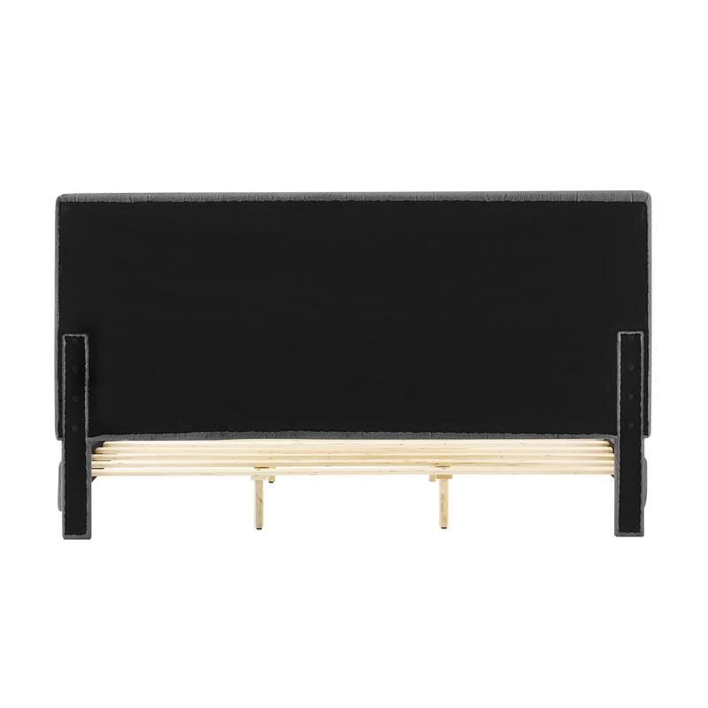 Corvus Somme Tufted Upholstered Platform Bed