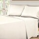 preview thumbnail 17 of 49, Superior Egyptian Cotton 530 Thread Count Split King Sheet Set Split King - Ivory