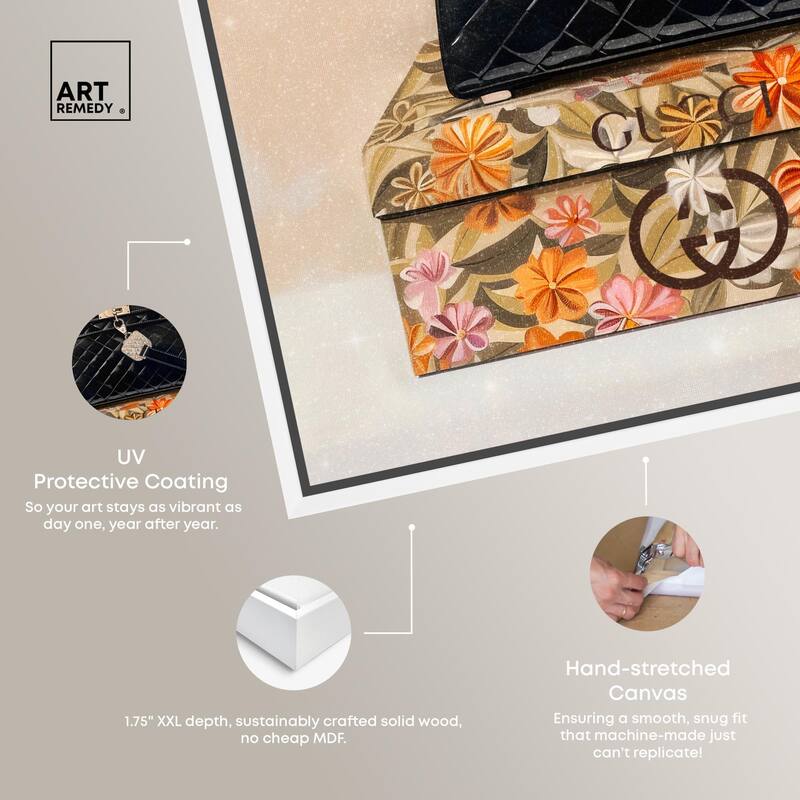 Luxury Purse and Giftbox Canvas by Art Remedy
