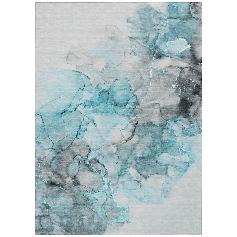 Gato Modern Art-Inspired Weather Resistant Versatile Elegance Outdoor Rug