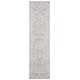 preview thumbnail 23 of 26, SAFAVIEH Reflection Lucy Modern Oriental Polyester Rug 2'3" x 10' Runner - Light Grey/Cream - Runner