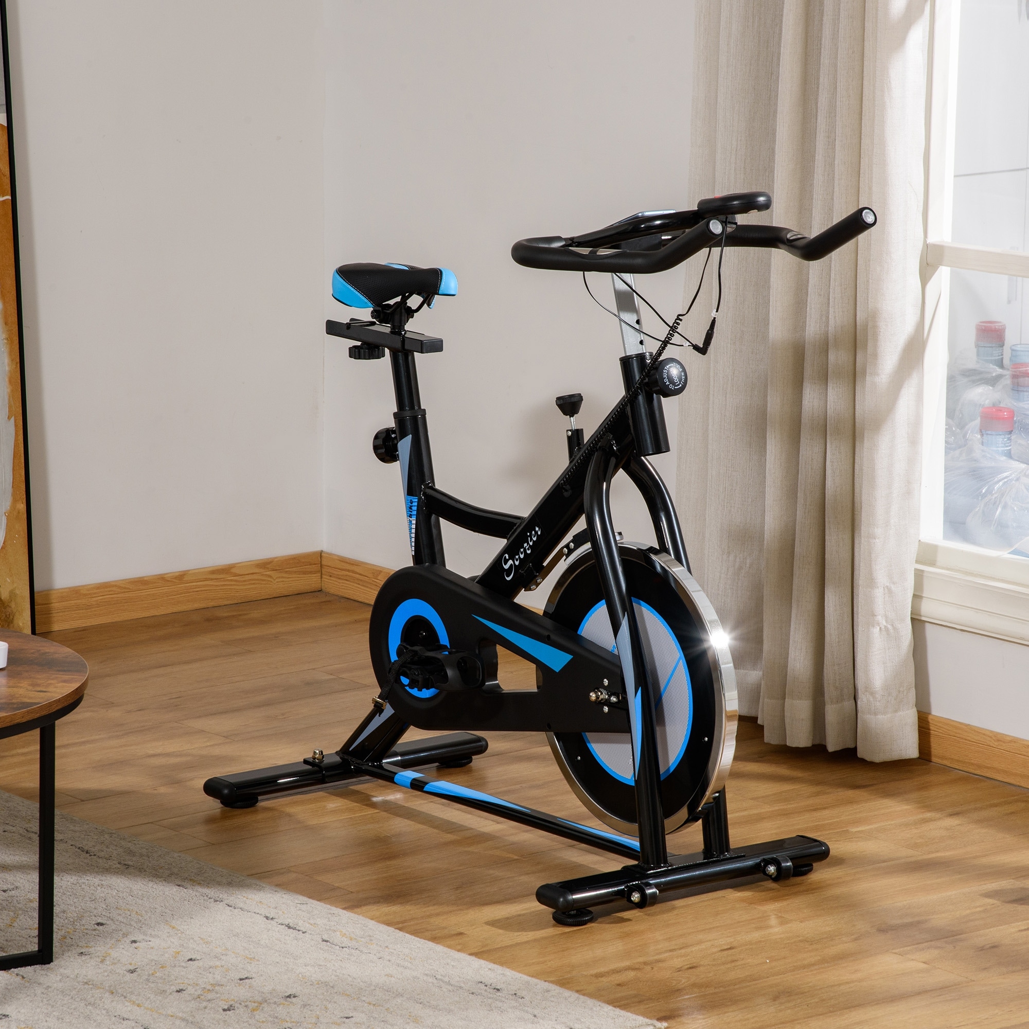 Cycling exercise outlet on bed