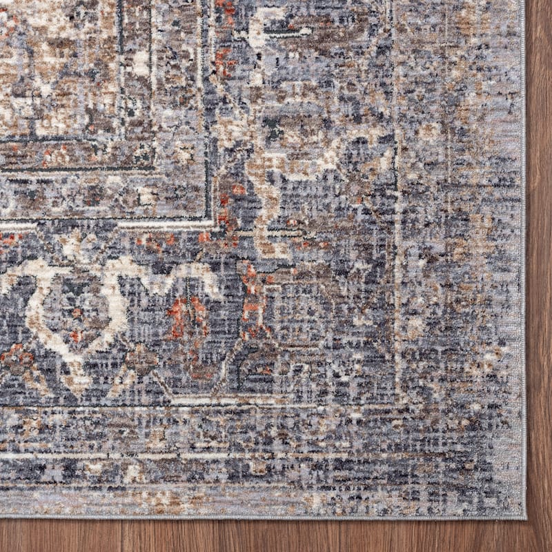 Traditonal Bordered Area Rug