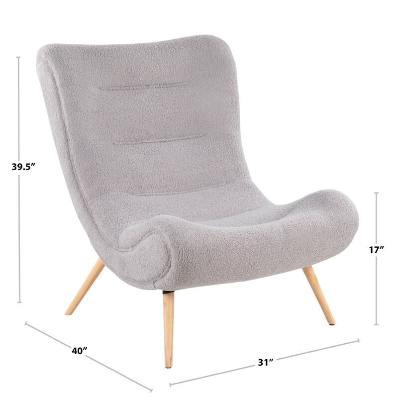 Carson Carrington Grega Chair with Ottoman