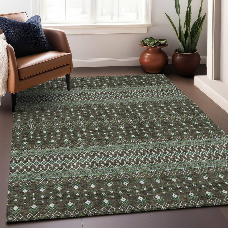 Premium Washable Super Soft Boho Moroccan Mayfield Rug
