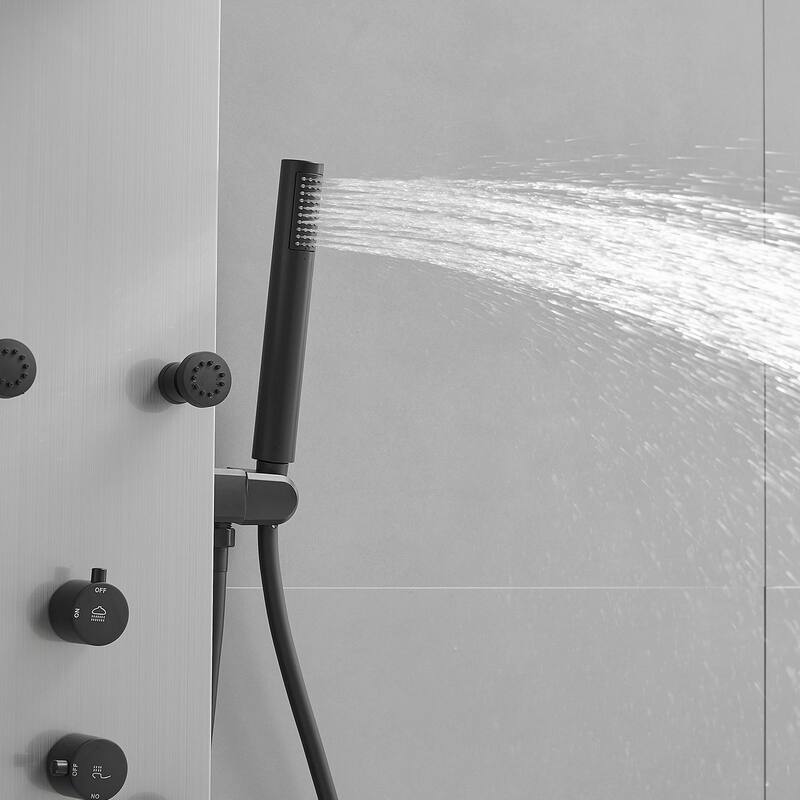 6-Jet Rainfall Shower Tower Shower Panel System